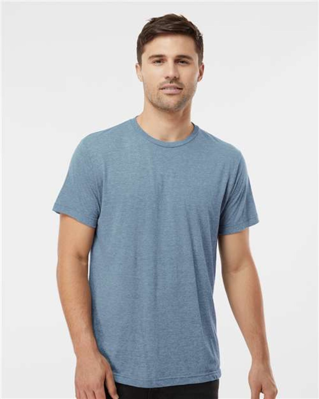 6 Pack: Tri-Blended T-Shirt Polyester/ring-spun USA Cotton/Rayon